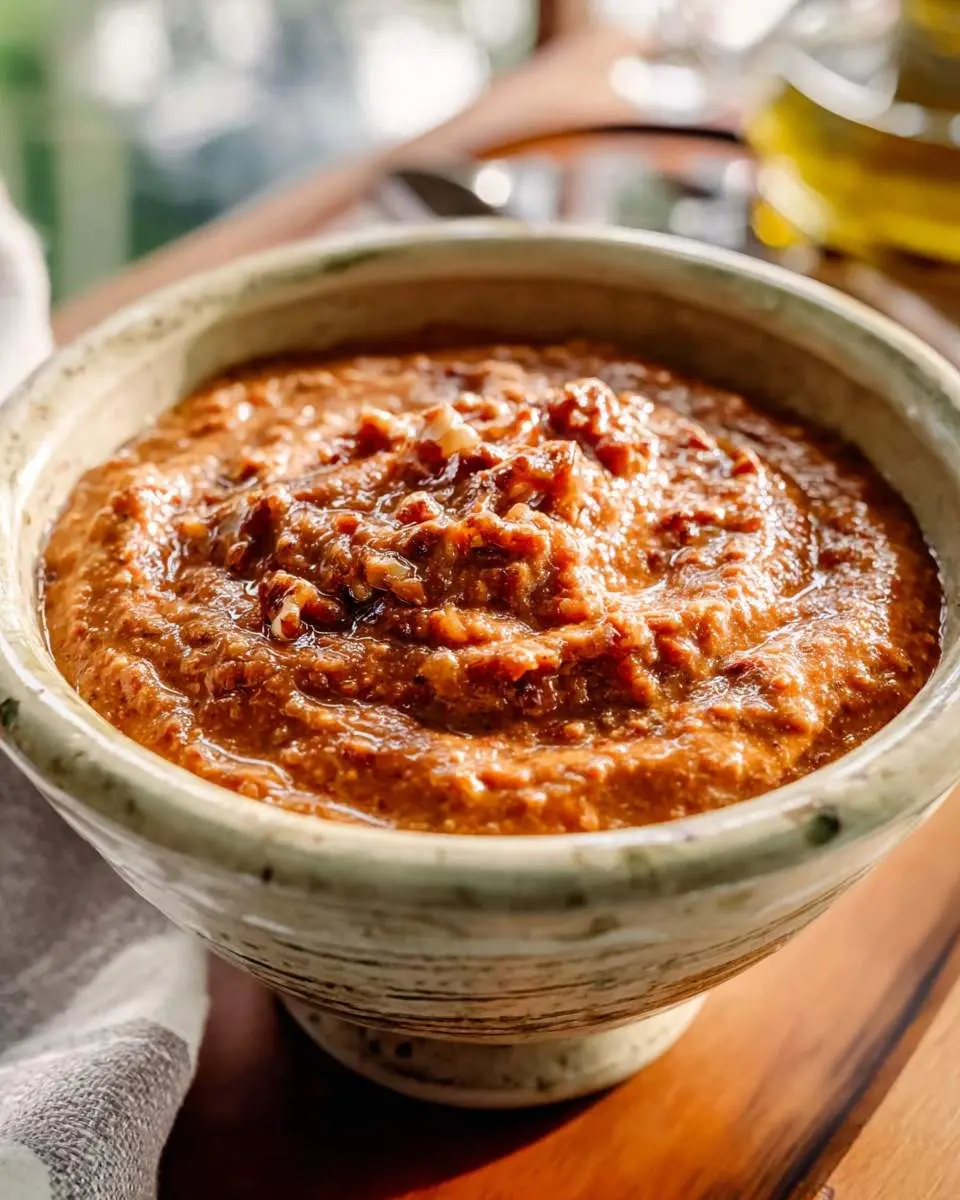 walnut romesco sauce ingredients and preparation