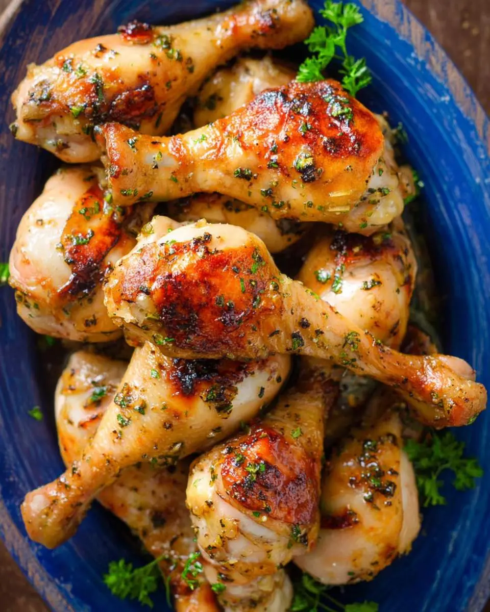Baked Chicken Legs with Garlic and Dijon 25 baked chicken legs with garlic and dijon ingredients and preparation