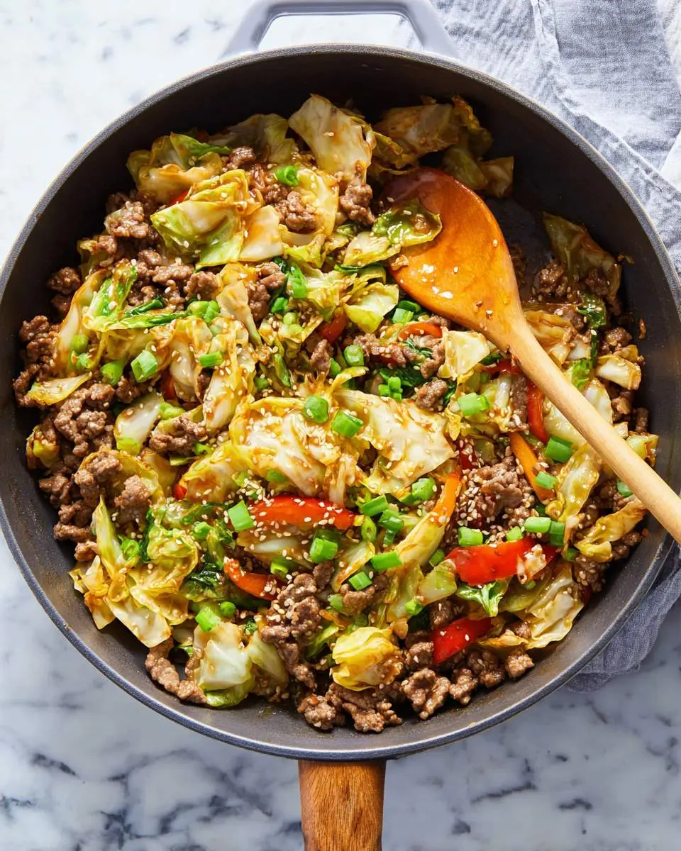 beef and cabbage stir fry 26 step by step preparation of the recipe