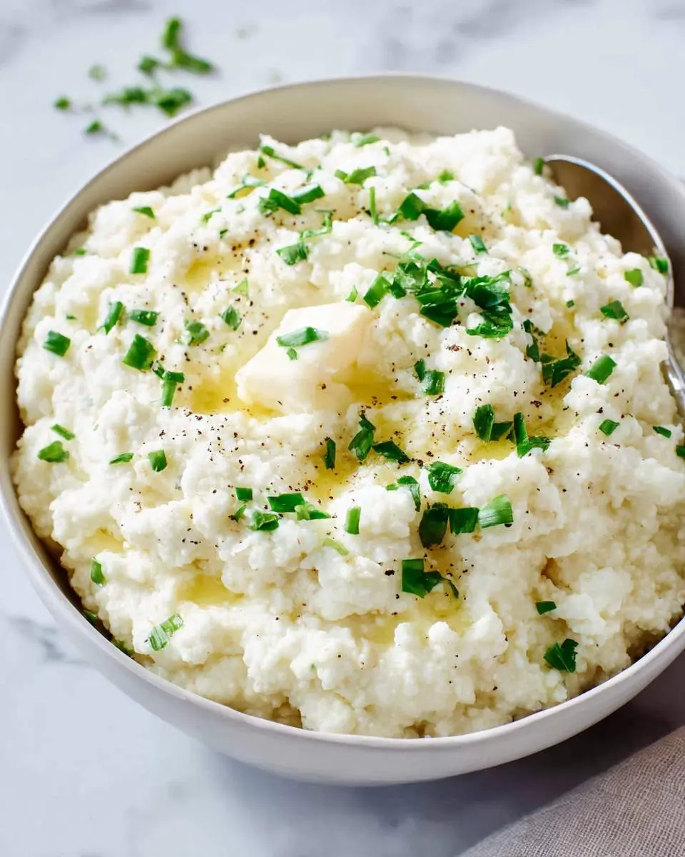 cauliflower mashed potatoes ingredients and preparation