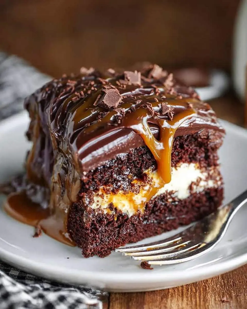 Chocolate Caramel Cake 25 chocolate caramel cake ingredients and preparation