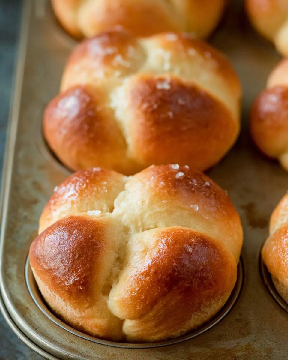 Cloverleaf Dinner Rolls 26 step by step preparation of the recipe