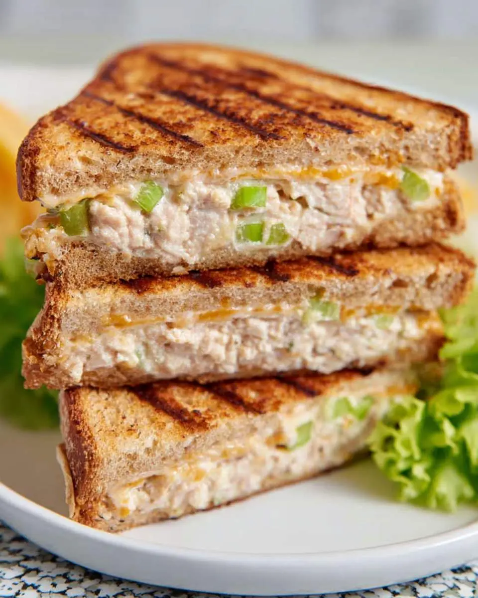 grilled tuna sandwich ingredients and preparation