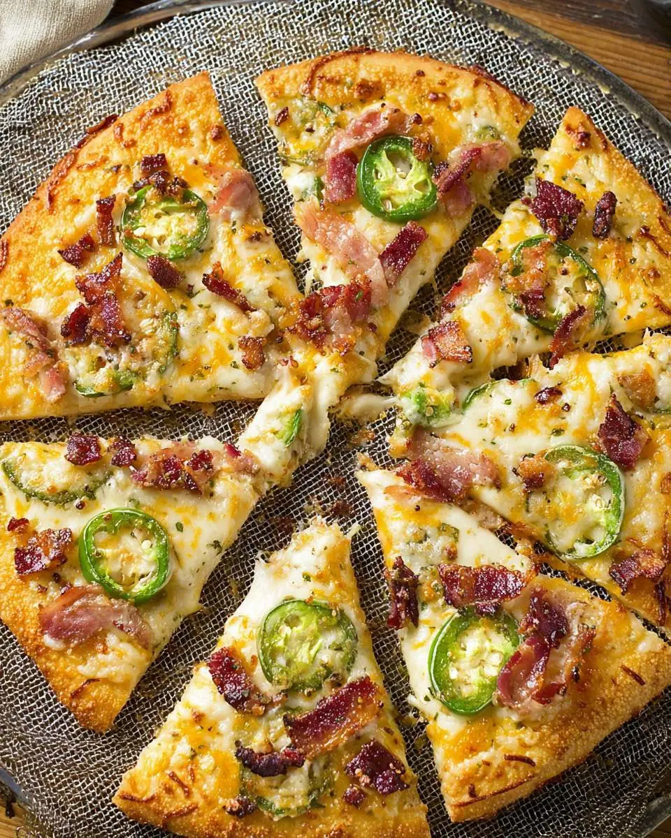 jalapeno popper pizza ingredients and preparation