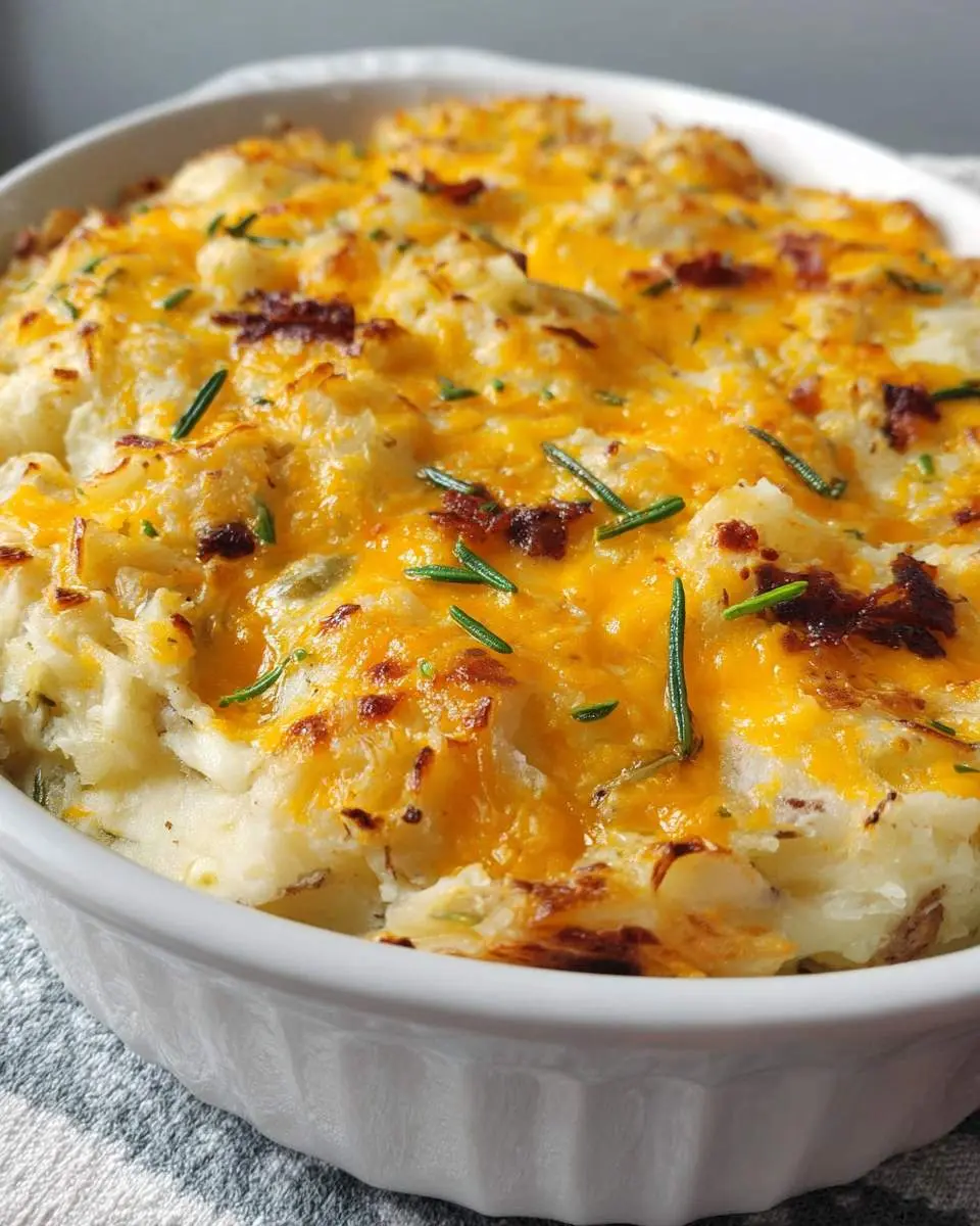 loaded baked potato casserole ingredients and preparation