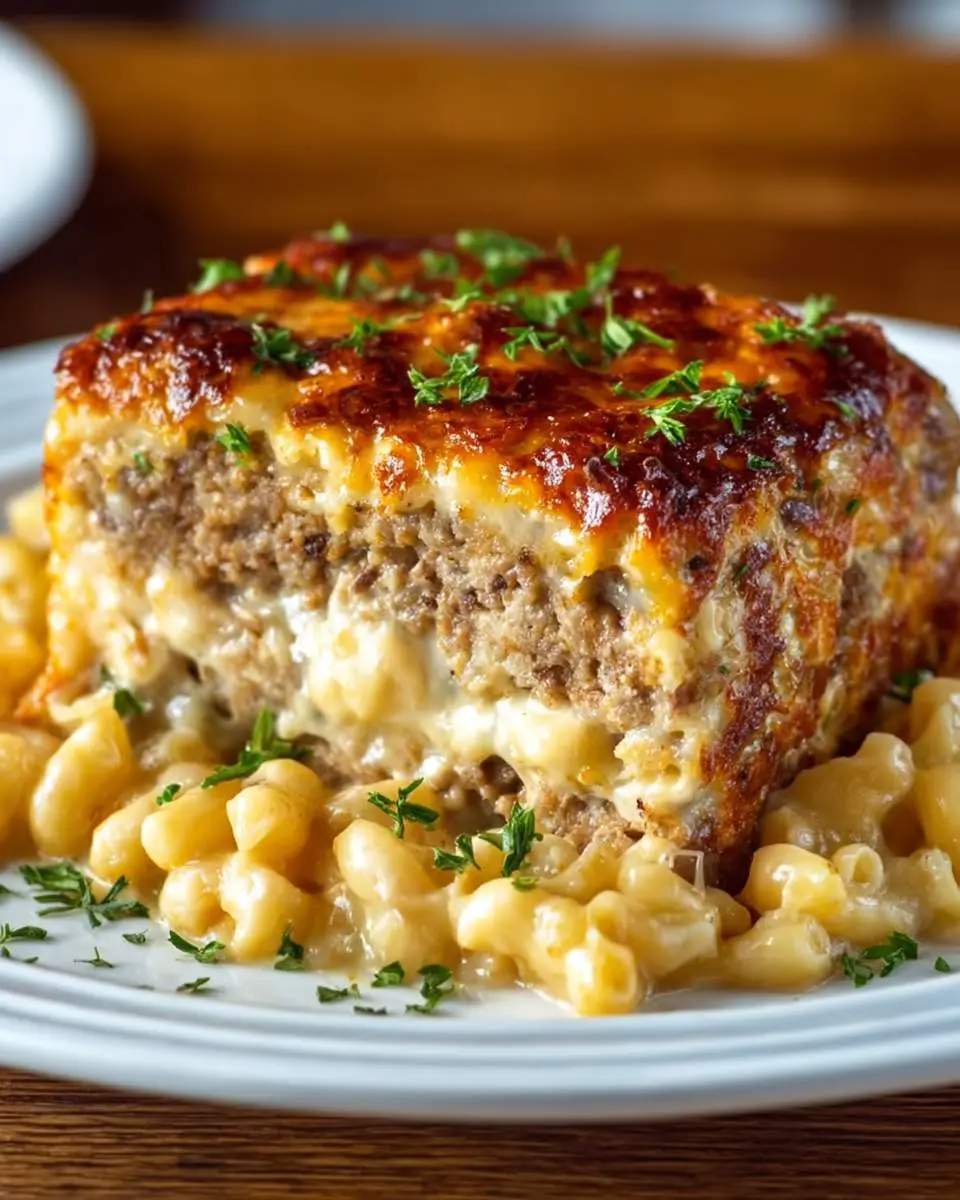 mac and cheese meatloaf ingredients and preparation