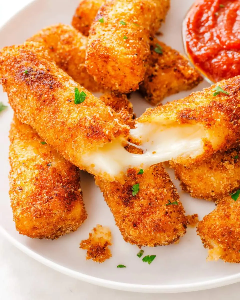 Mozzarella Sticks with Marinara 25 mozzarella sticks with marinara ingredients and preparation