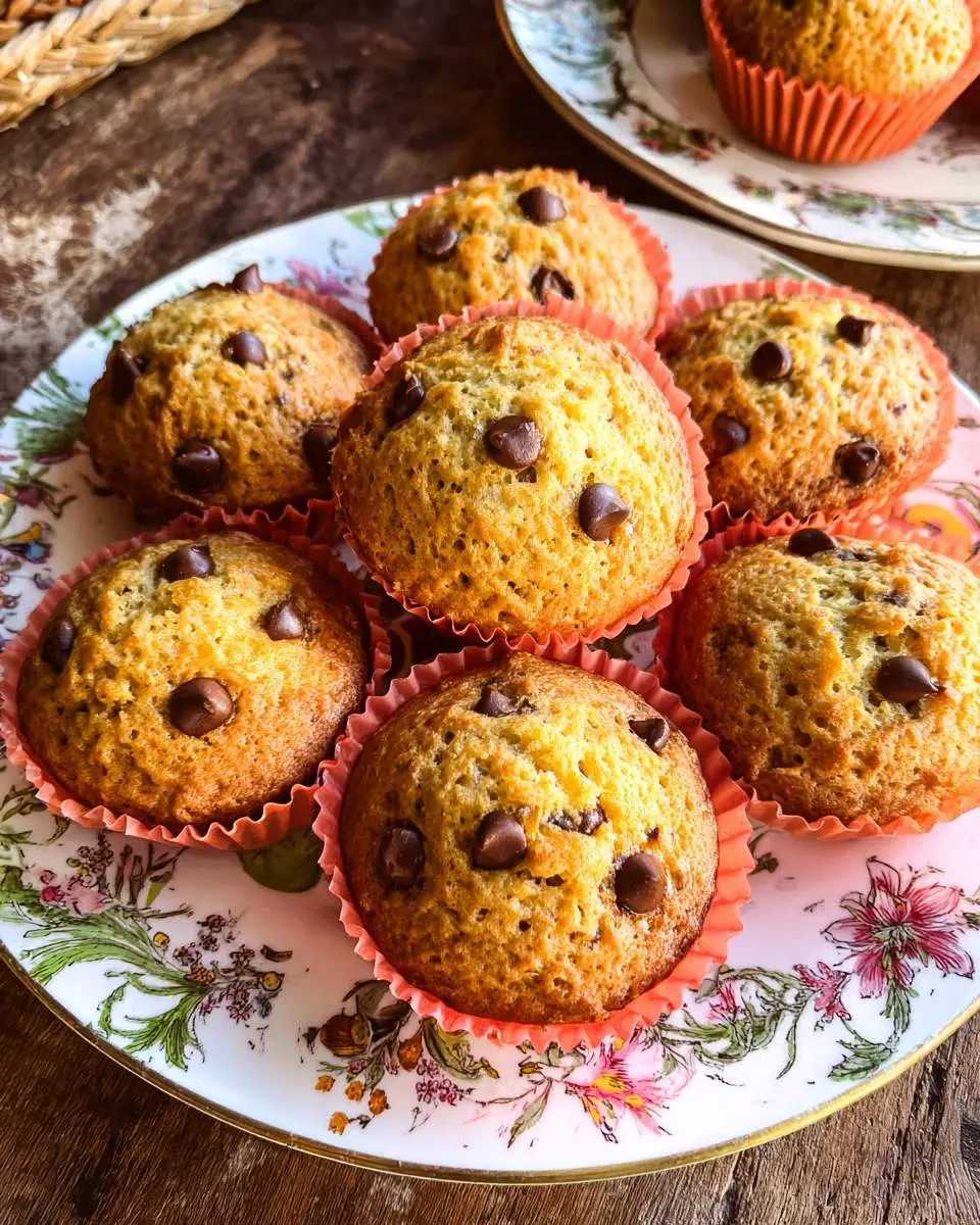 orange chocolate chip muffins ingredients arranged on a wooden board with fresh oranges and chocolate chips