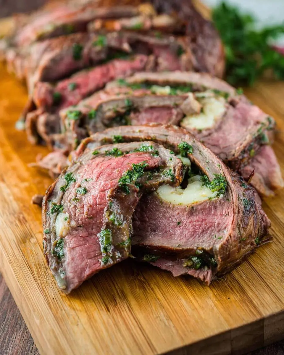 pinwheel flank steak ingredients and preparation