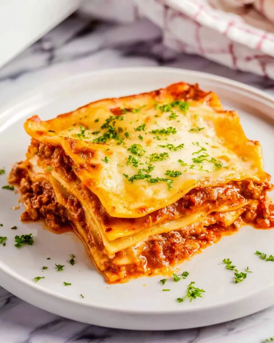 Ravioli Lasagna 25 ravioli lasagna ingredients arranged on a wooden cutting board with fresh basil and grated cheese