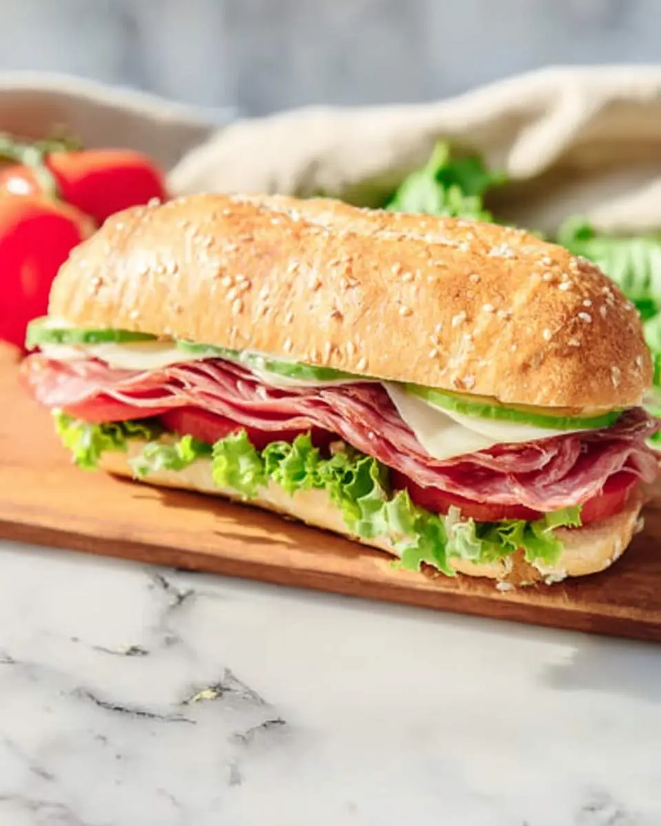 salami sandwich recipe ingredients and preparation