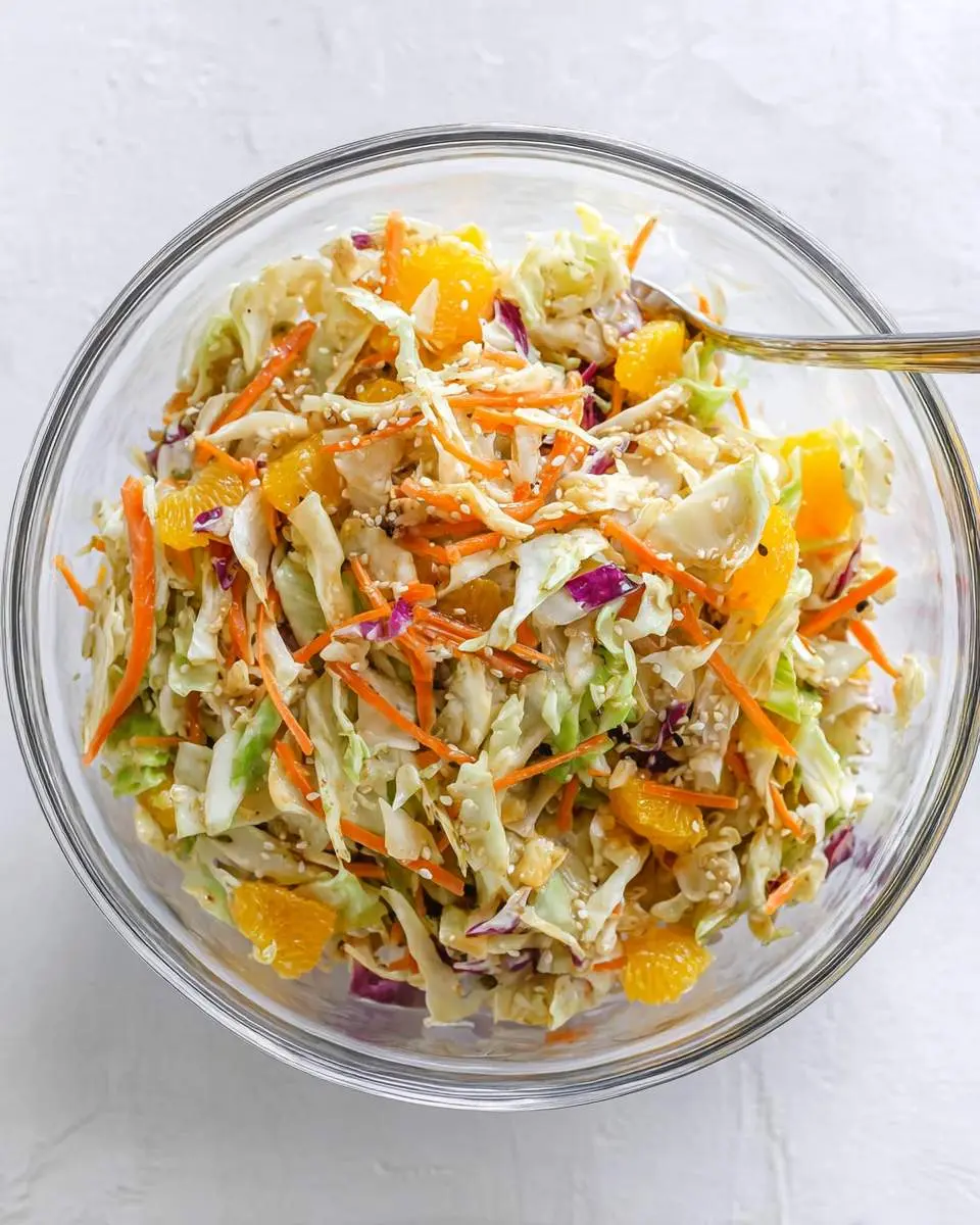 Sesame Orange Napa Cabbage Salad 25 Sesame Orange Napa Cabbage Salad ingredients and preparation