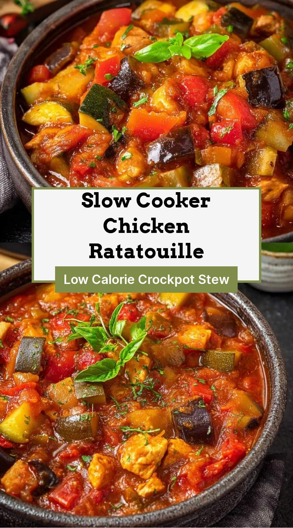 Slow Cooker Chicken Ratatouille 27 finished dish ready to serve
