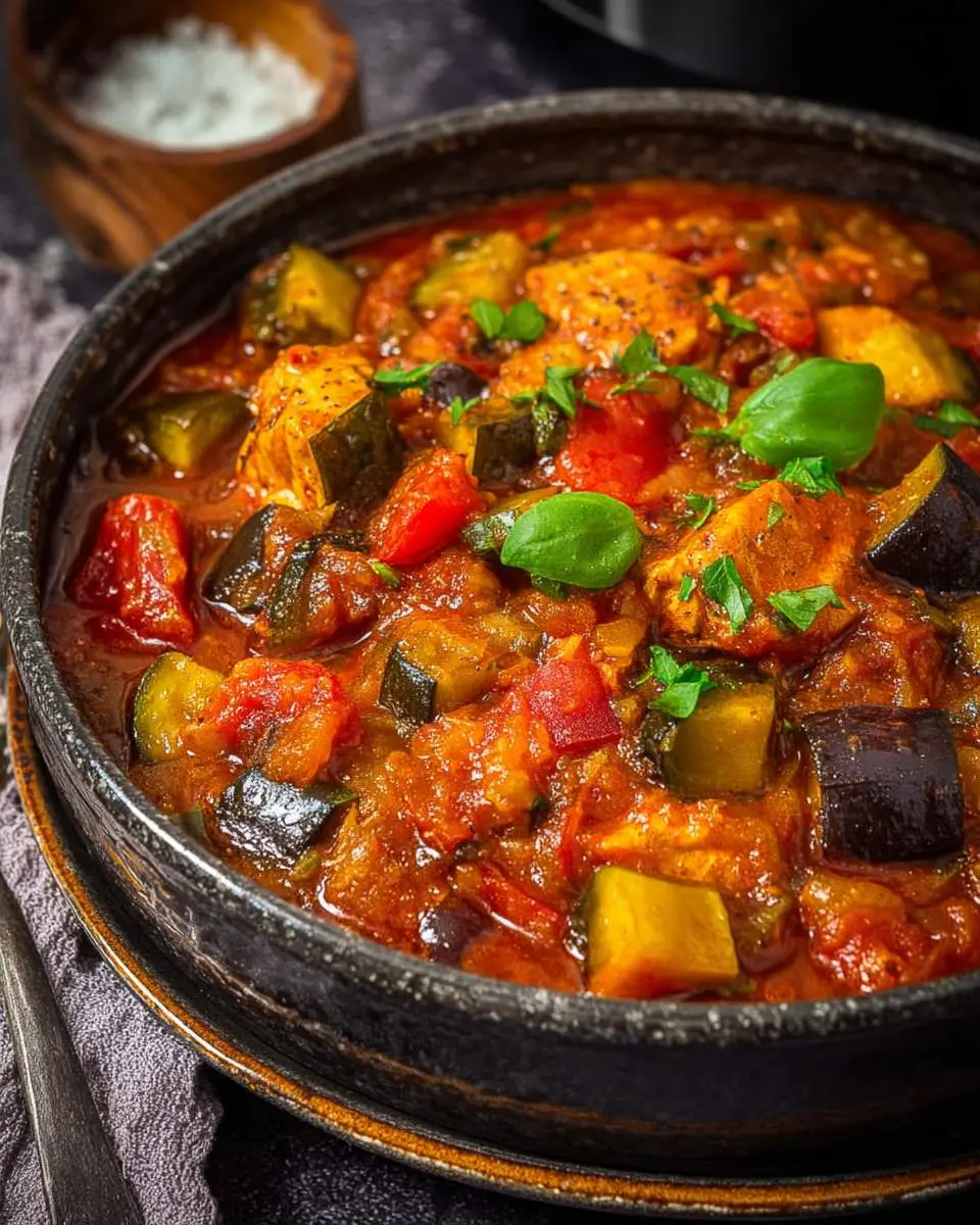 Slow Cooker Chicken Ratatouille 25 Slow Cooker Chicken Ratatouille ingredients and preparation