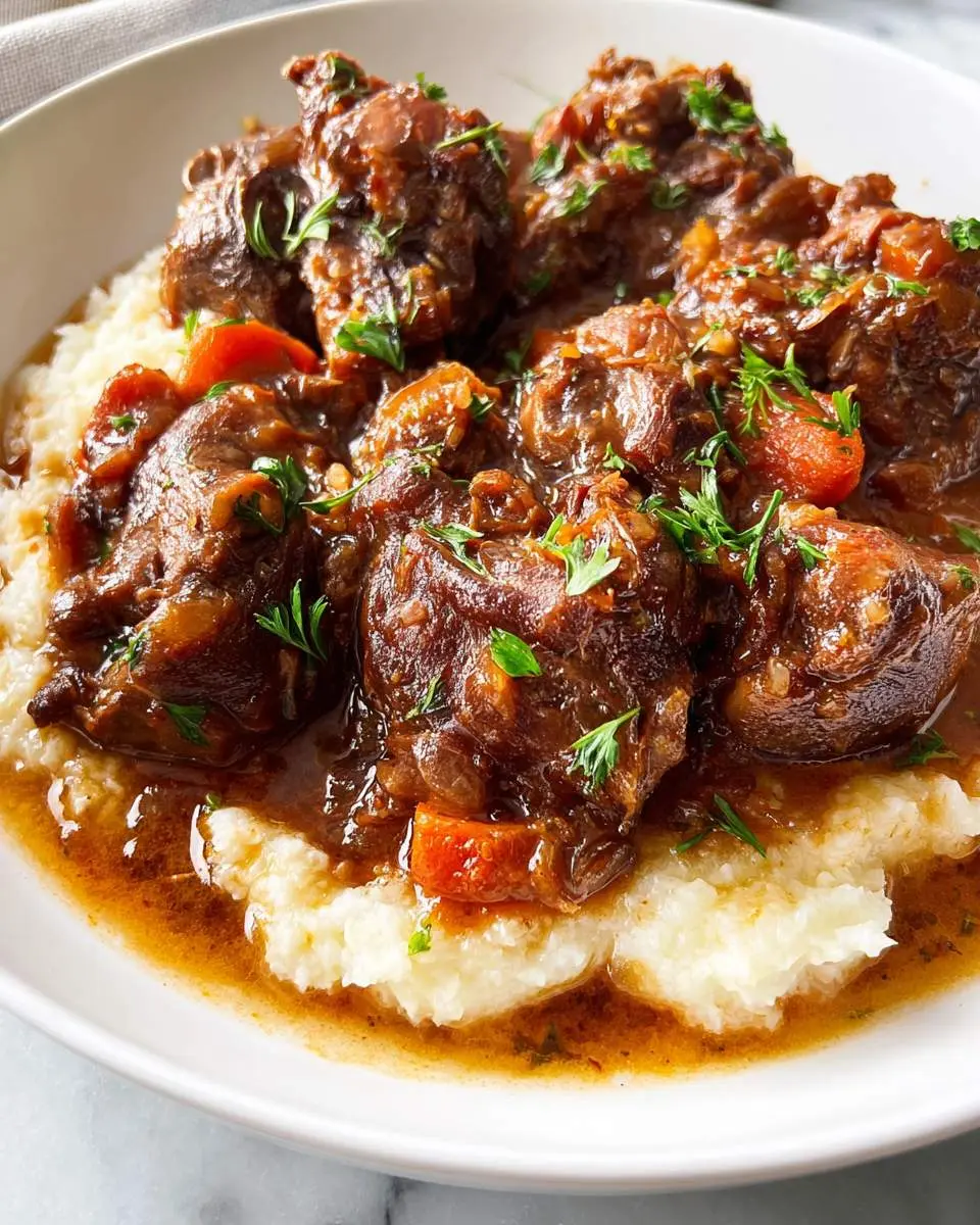 slow cooker oxtails ingredients and preparation