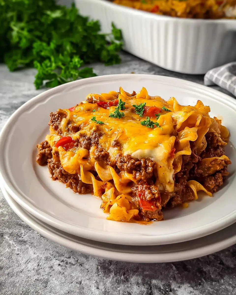 sour cream beef noodle casserole ingredients and preparation