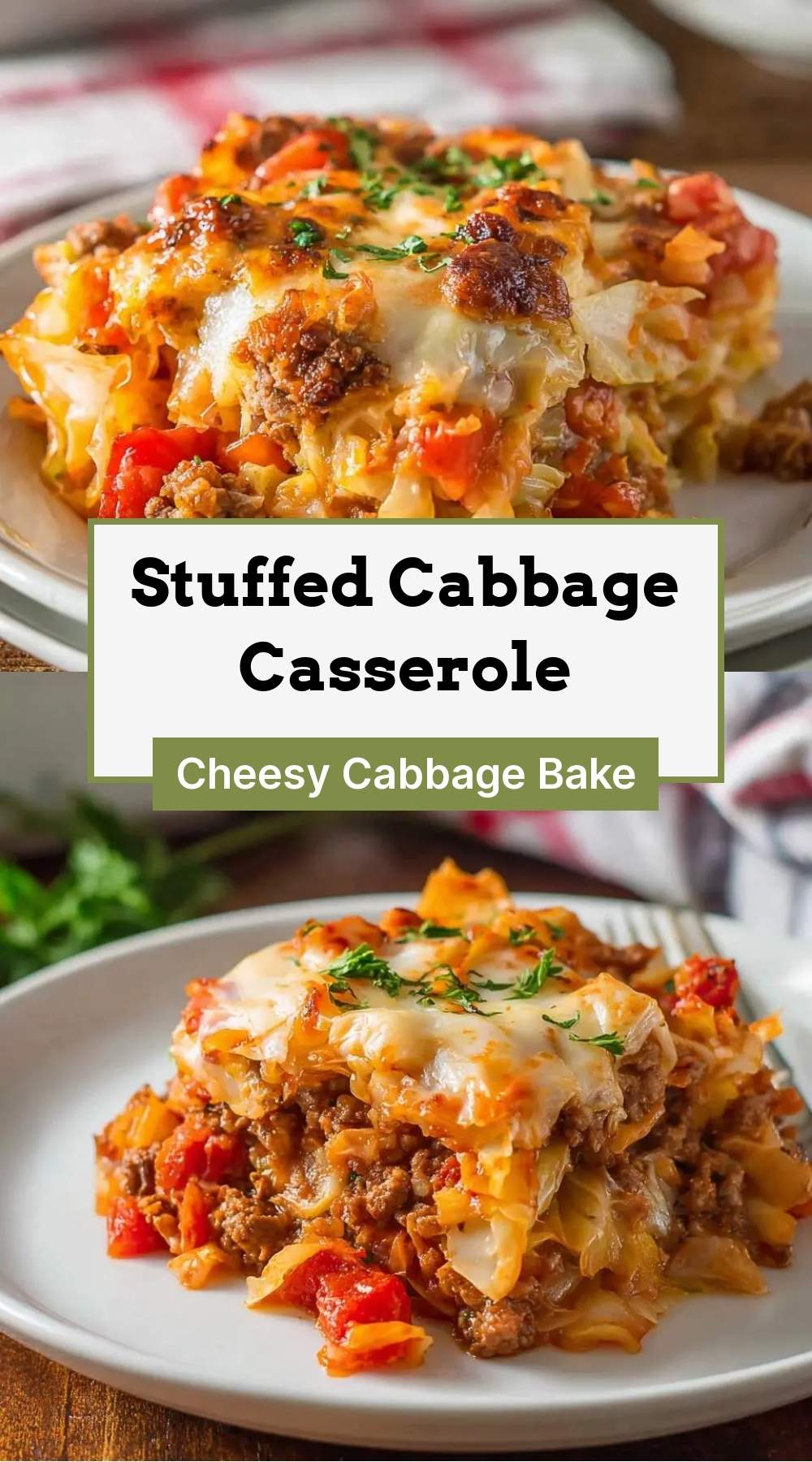 stuffed cabbage casserole 27 finished dish ready to serve