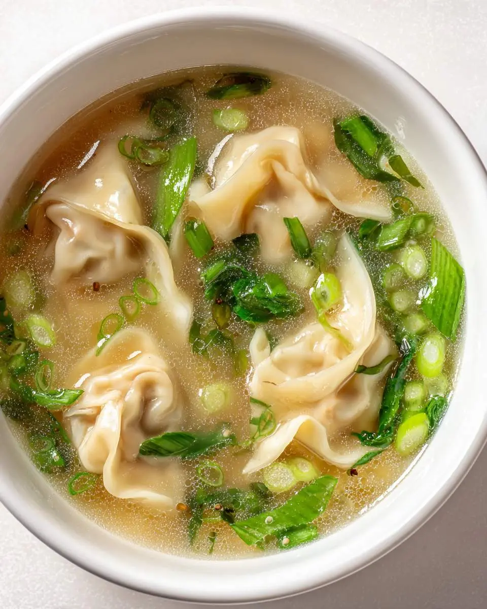 folded wontons arranged on a floured surface before cooking