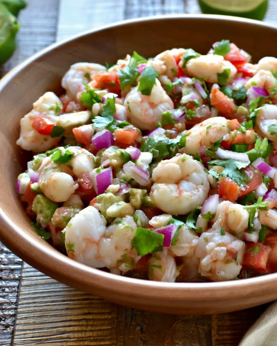 Avocado Shrimp Ceviche 26 step by step preparation of the recipe