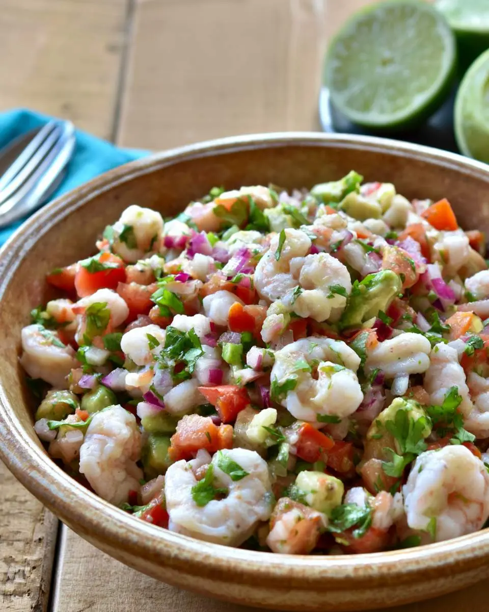 Avocado Shrimp Ceviche 25 Avocado Shrimp Ceviche ingredients and preparation