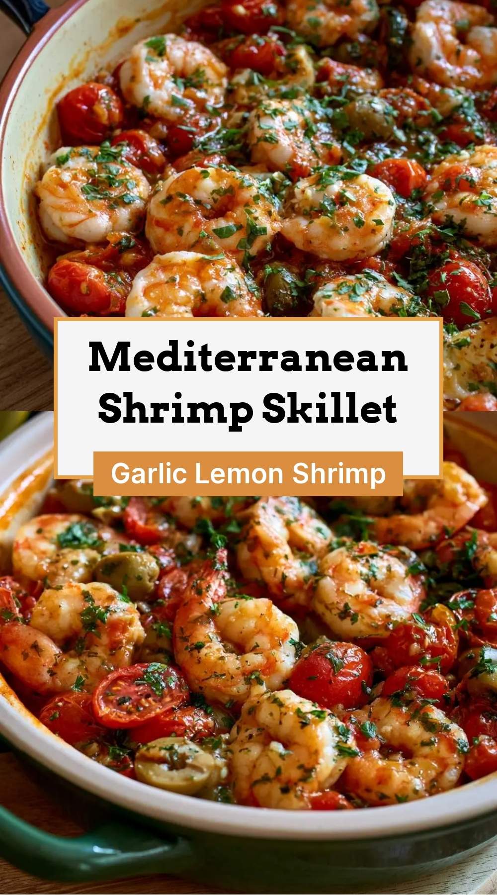 Mediterranean Shrimp Skillet 27 finished dish ready to serve