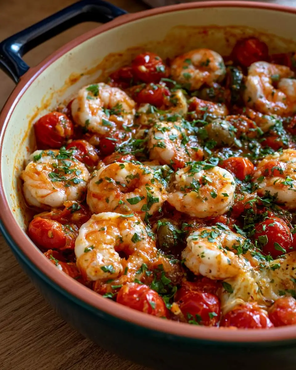 Mediterranean Shrimp Skillet 26 step by step preparation of the recipe