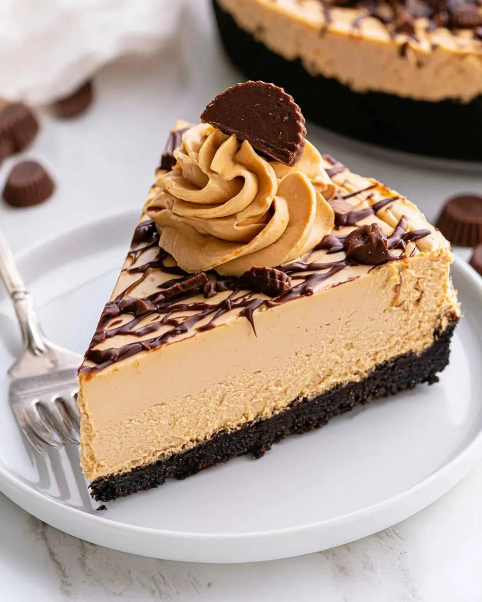 no bake peanut butter cheesecake ingredients and preparation