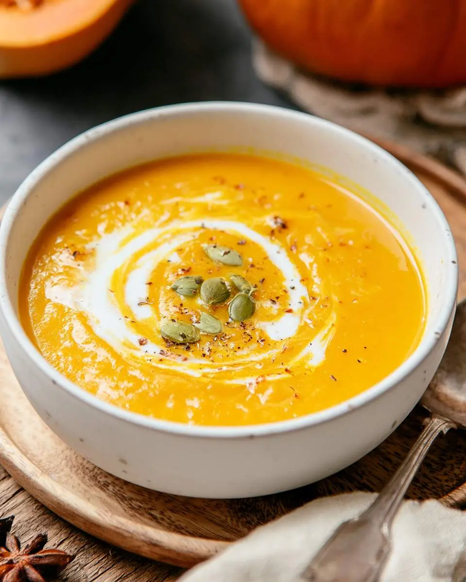 Pumpkin Soup With Coconut Milk 26 step by step preparation of the recipe